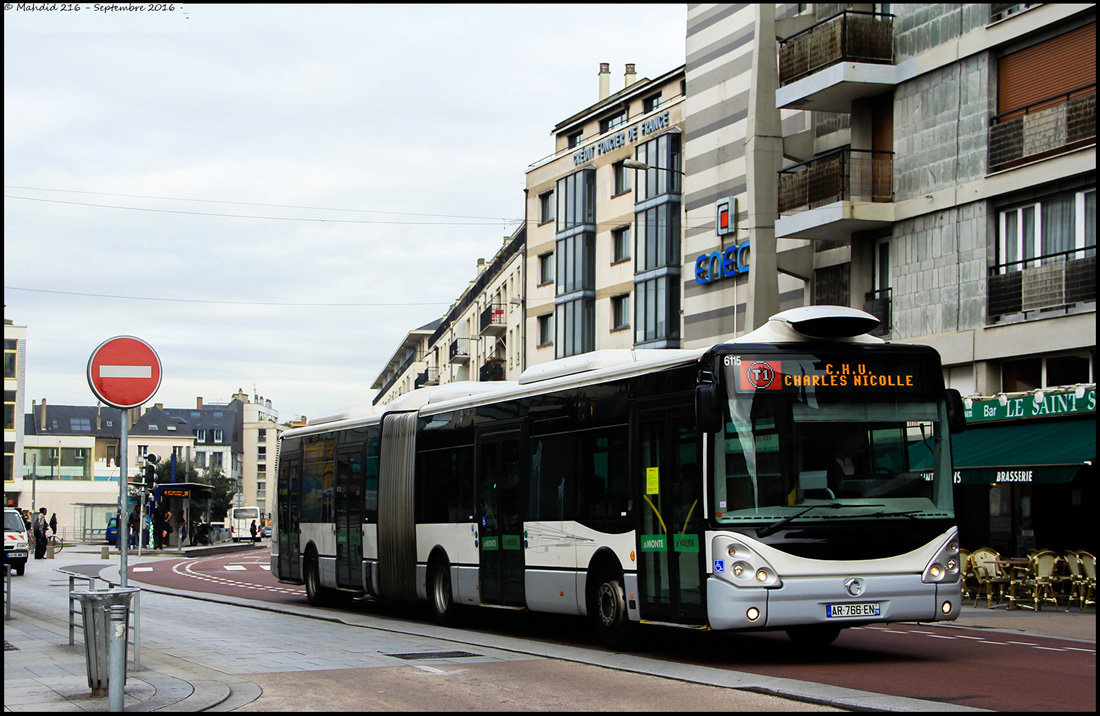 Rouen, Irisbus Citelis 18M # 6115