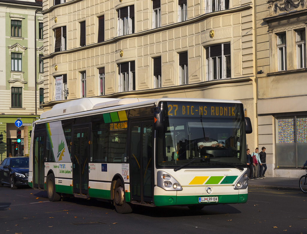 Ljubljana, Irisbus Citelis 12M CNG # 104