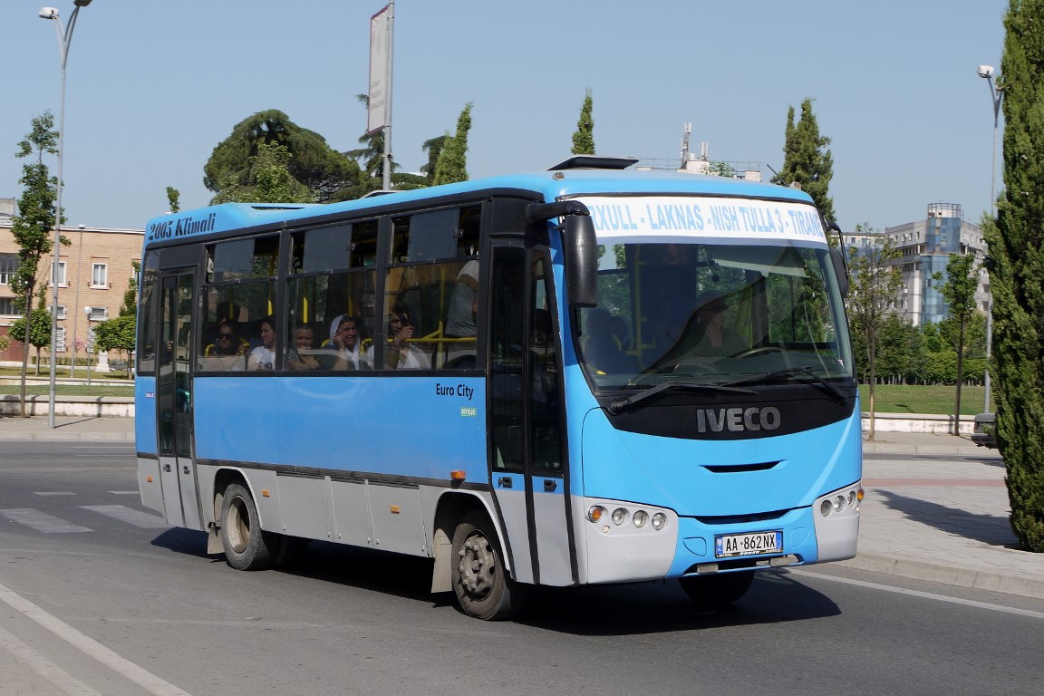 Tirana, IVECO EuroCity # AA-862NX