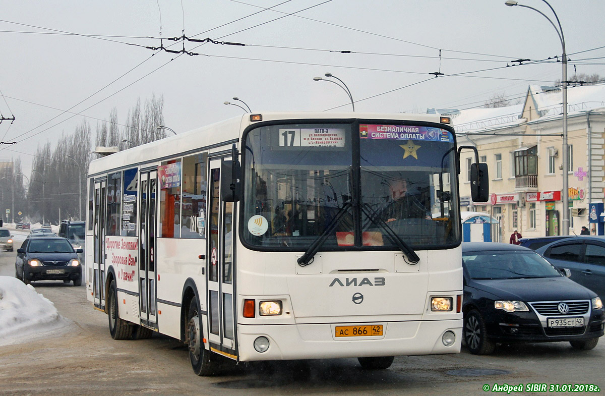 Kemerovo, LiAZ-5293.60 №: 31181