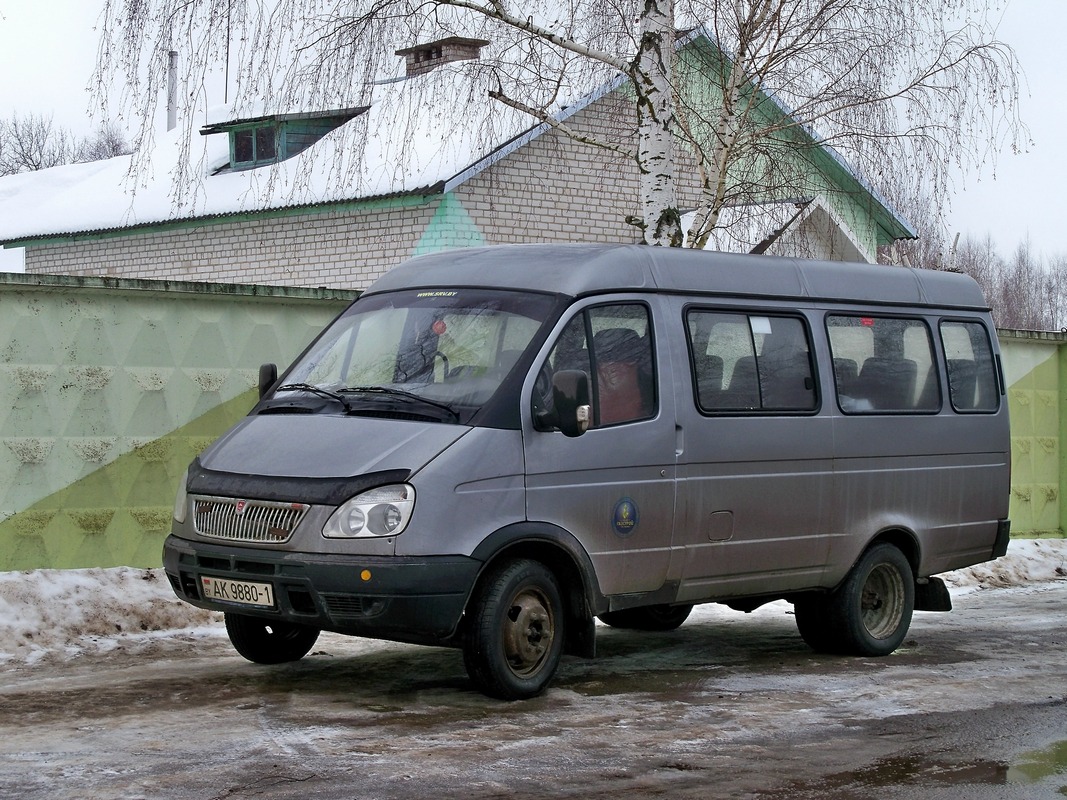 Baranovichi, GAZ-322130 # АК 9880-1