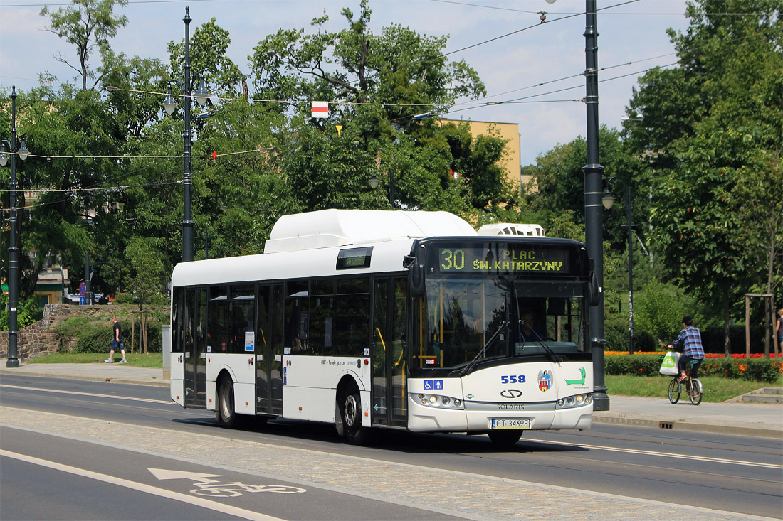 Toruń, Solaris Urbino III 12 CNG # 558