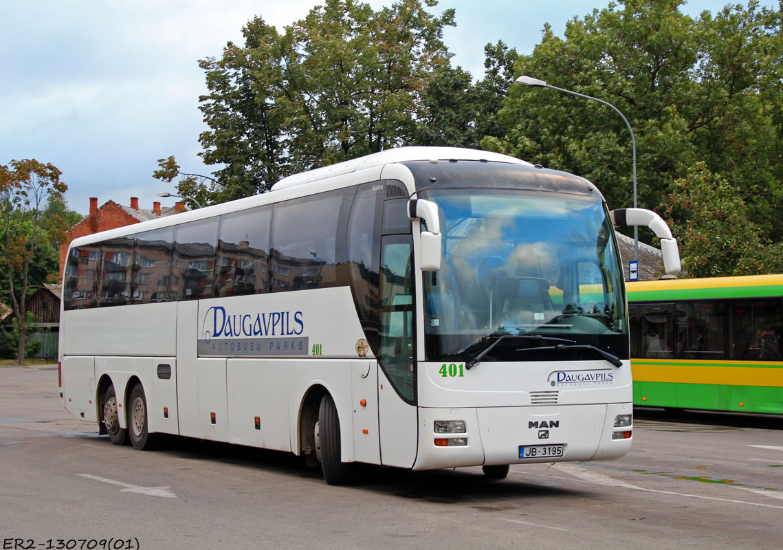 Daugavpils, MAN R08 Lion's Top Coach RHC414 # 401