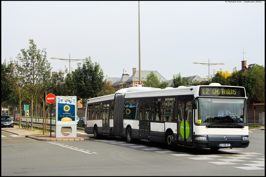 Amiens, Irisbus Agora L č. 911