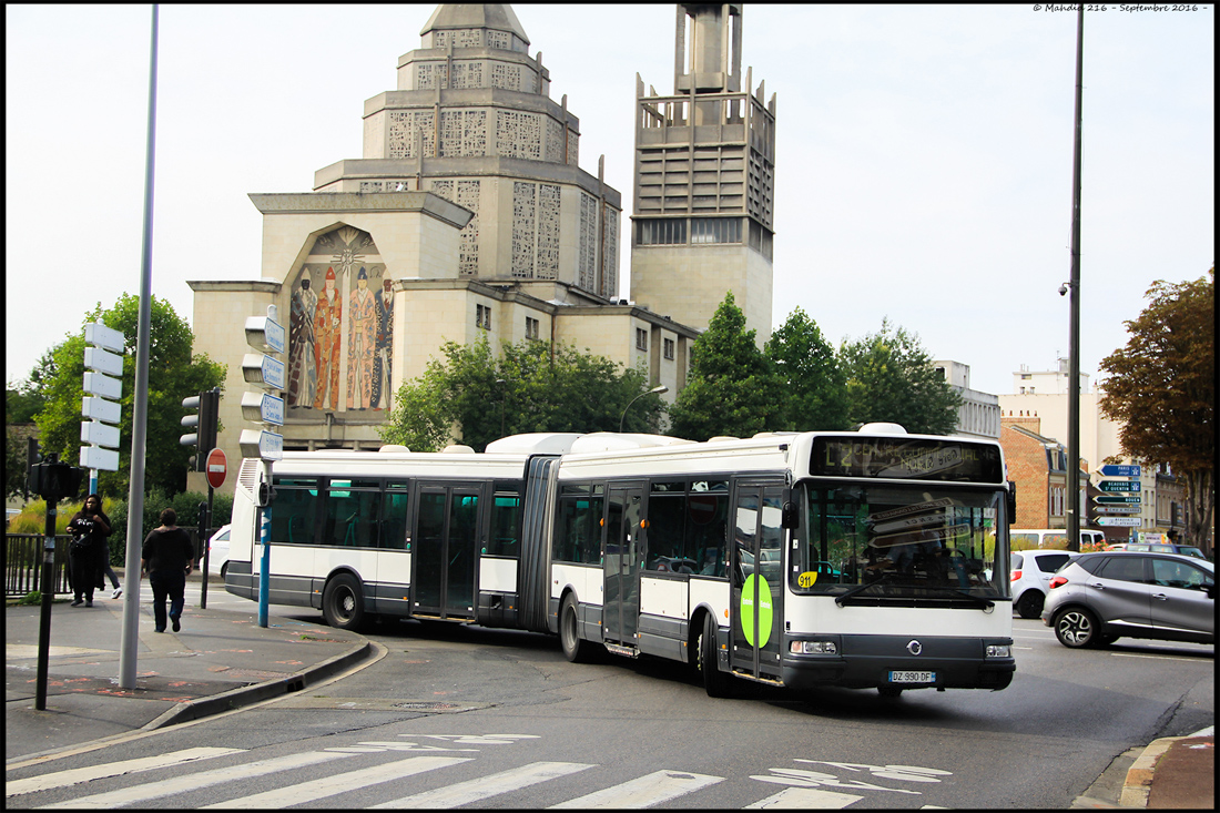 Amiens, Irisbus Agora L №: 911
