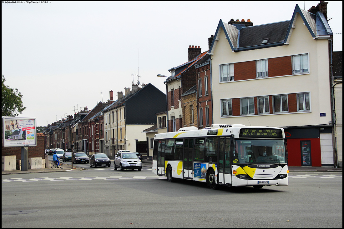 Amiens, Scania OmniCity CN270UB 4x2EB № 111