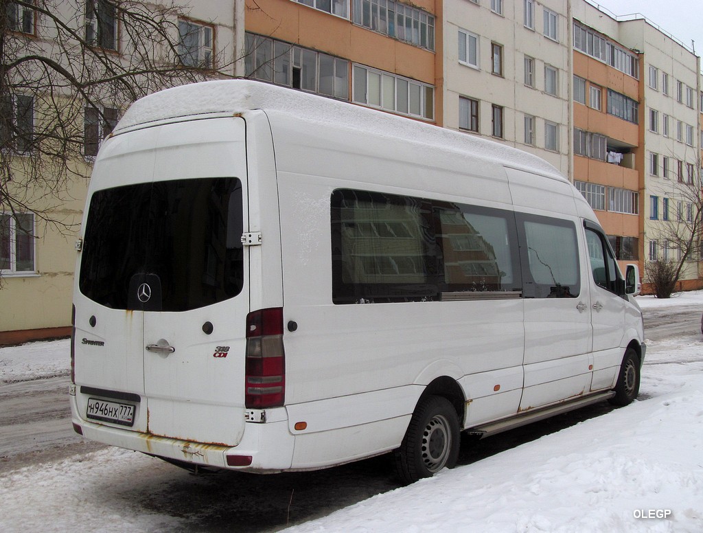 Moscow, Mercedes-Benz Sprinter 318CDI # Н 946 НХ 777