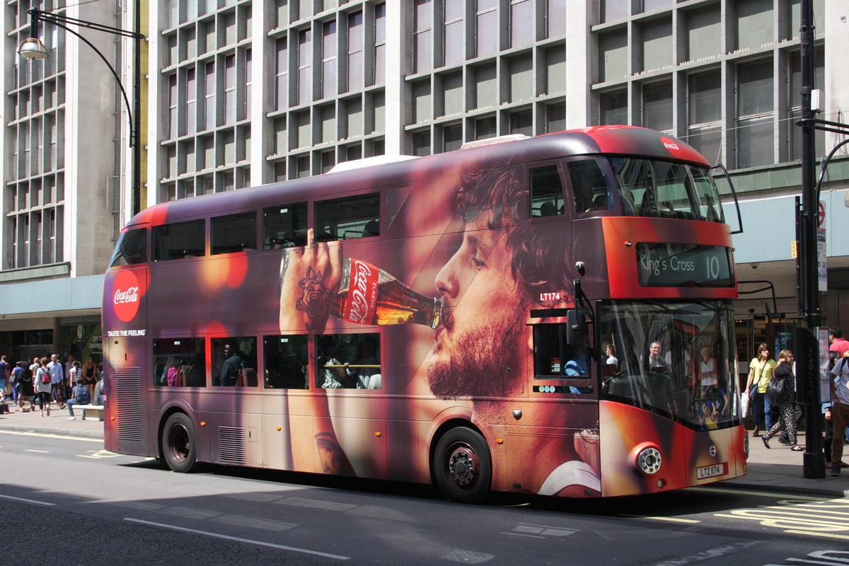 London, Wright New Bus for London # LT174