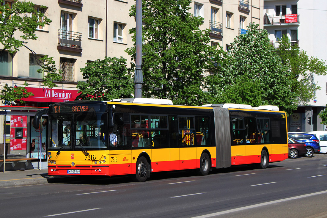 Warsaw, Solbus SM18 LNG č. 7316