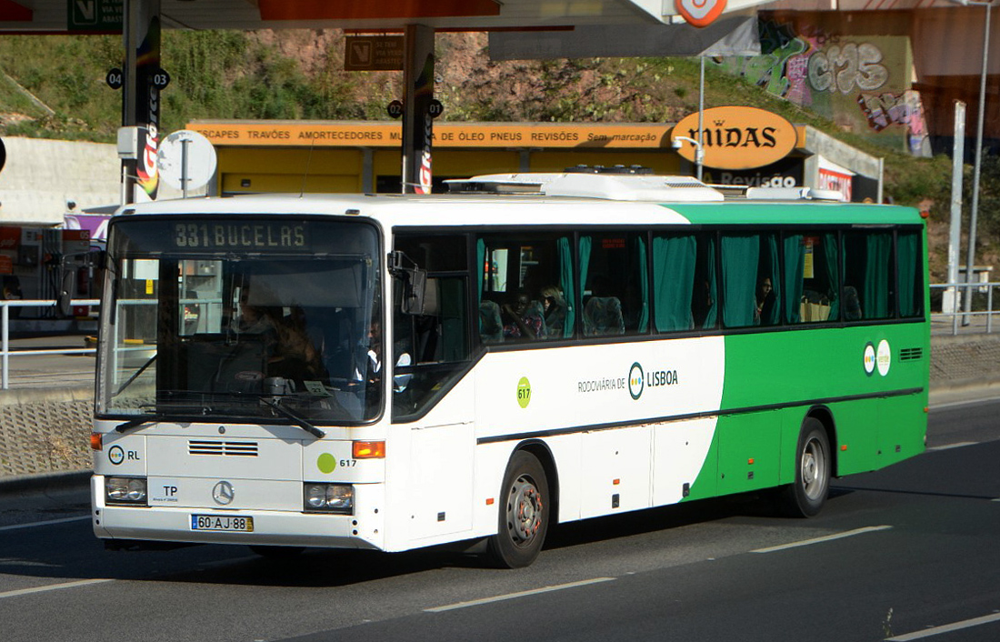Lisboa, Mercedes-Benz O408 nr. 617