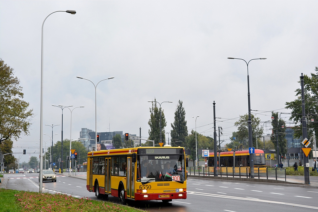 Warsaw, Ikarus 411.08 № 6550