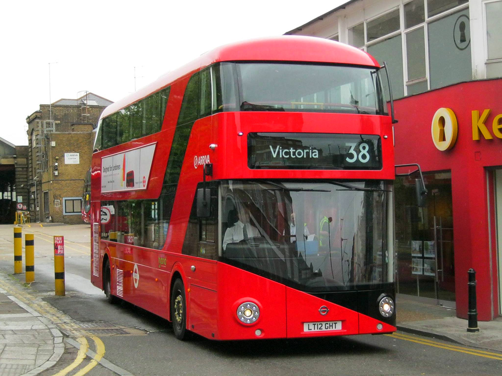London, Wright New Bus for London # LT7