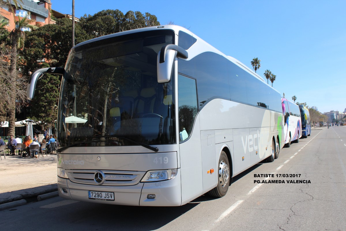 Alicante, Mercedes-Benz Tourismo 17RHD-II L # 419