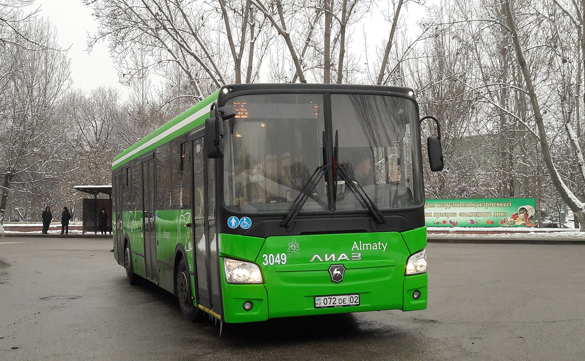 Almaty, LiAZ-5293.60 # 3049