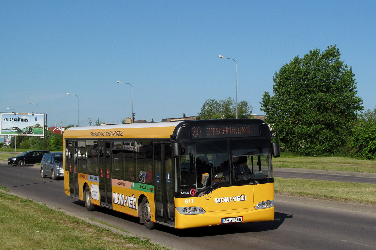 Kaunas, Solaris Urbino II 12 No. 611