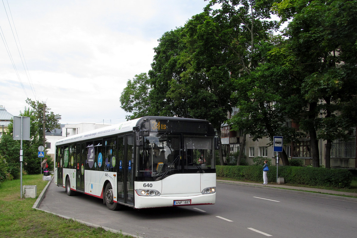 Kaunas, Solaris Urbino II 12 №: 640