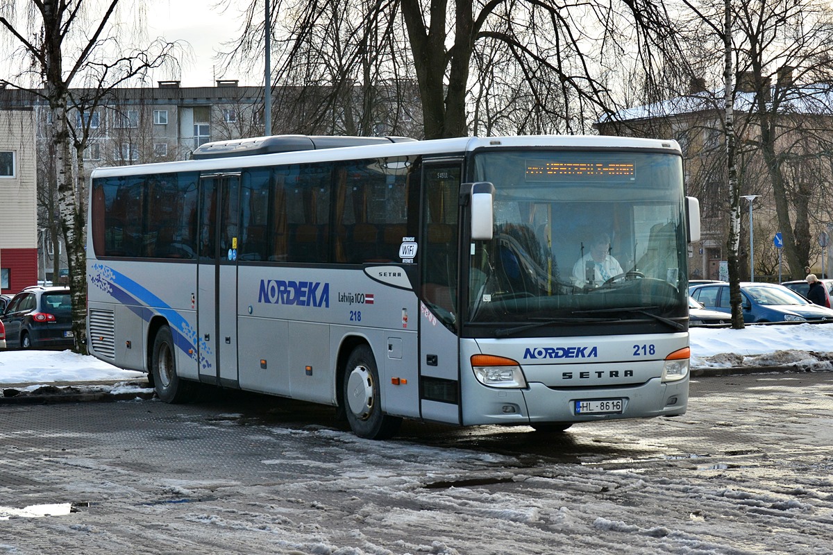 Riga, Setra S415UL č. 218