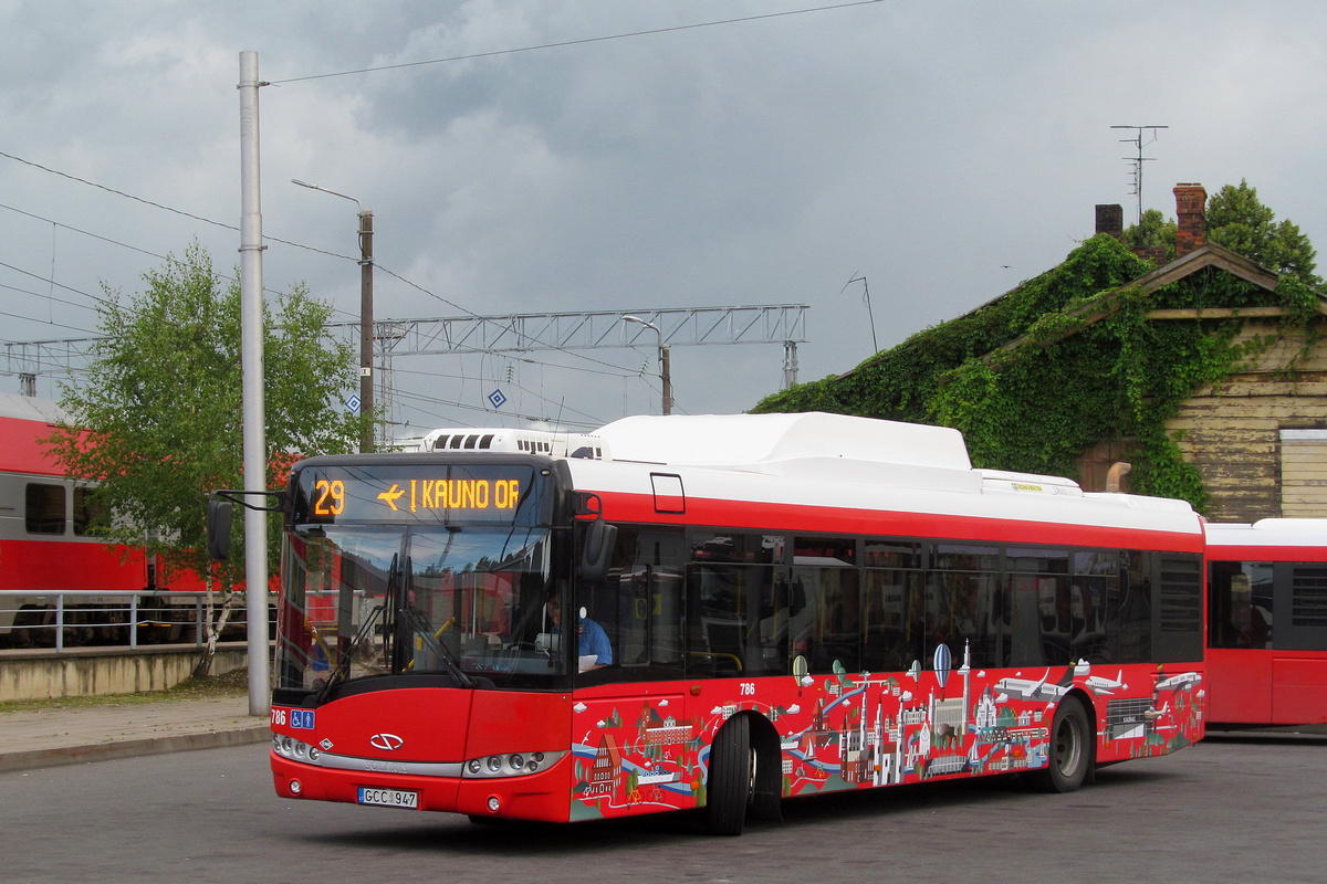 Каунас, Solaris Urbino III 12 CNG № 786