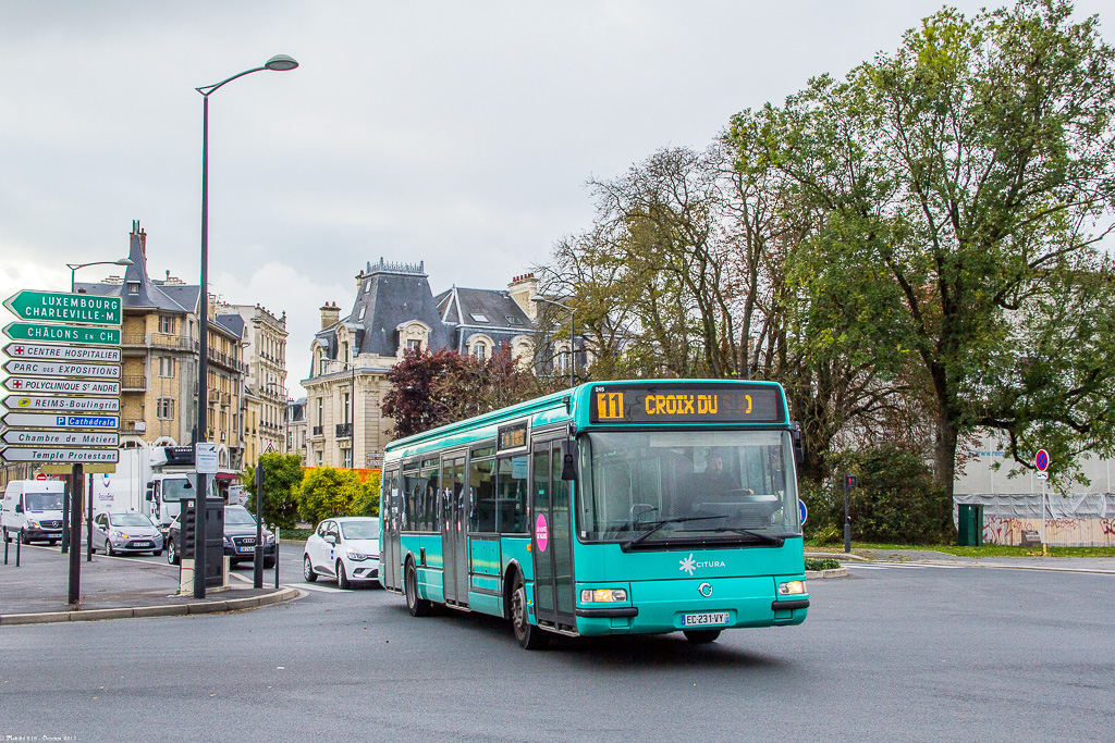Châlons-en-Champagne, Irisbus Agora S № 245
