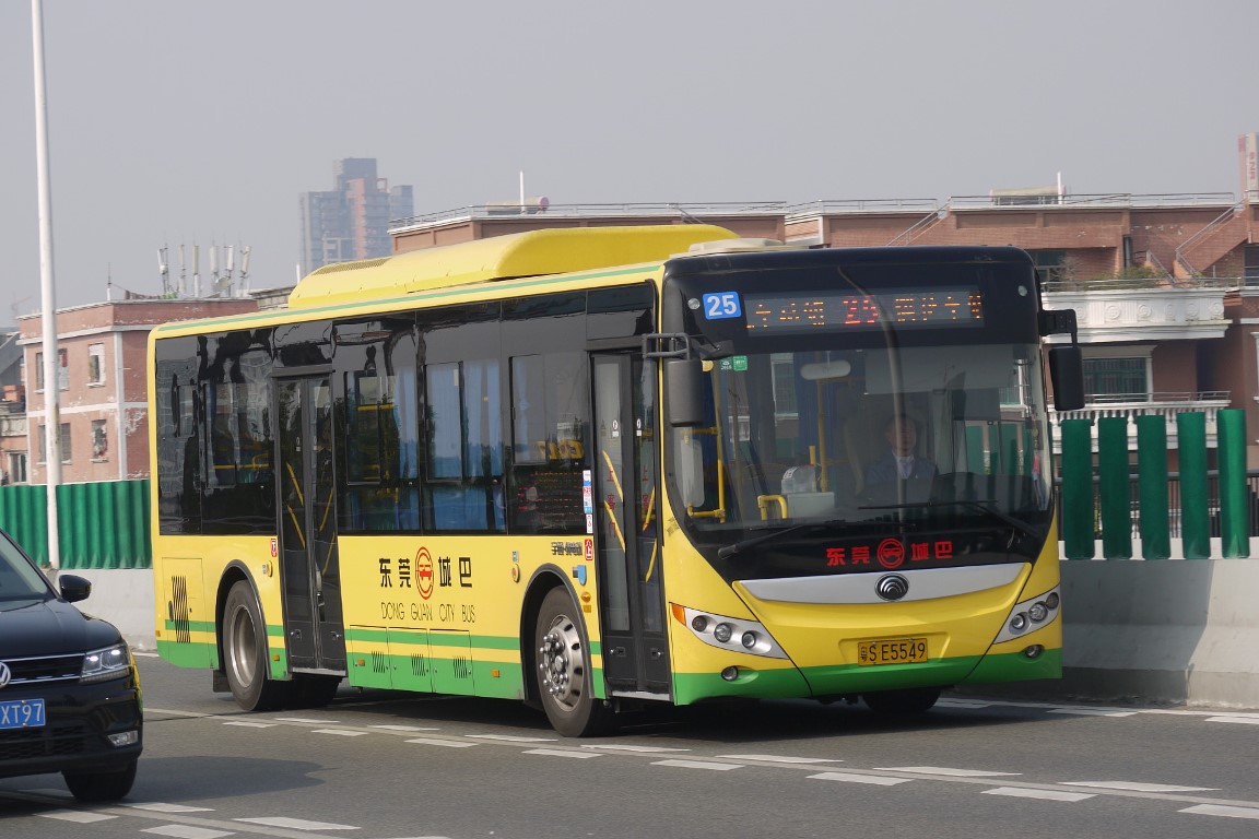 Dongguan, Yutong ZK6105BEVG6 № 粵S E5549