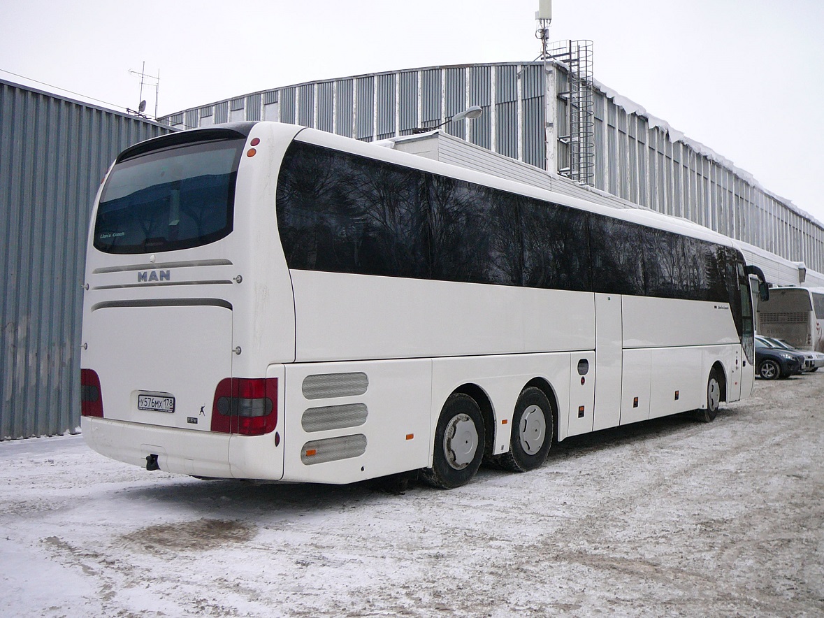 Sankt Petersburg, MAN R08 Lion's Top Coach RHC444 Nr. У 576 МХ 178
