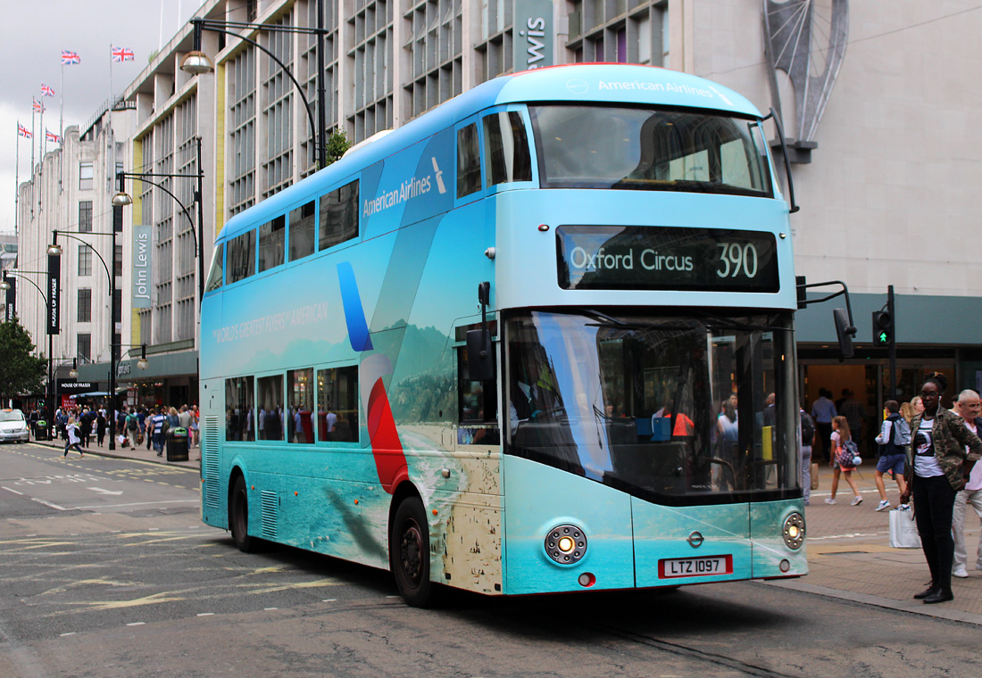 Londýn, Wright New Bus for London č. LT97