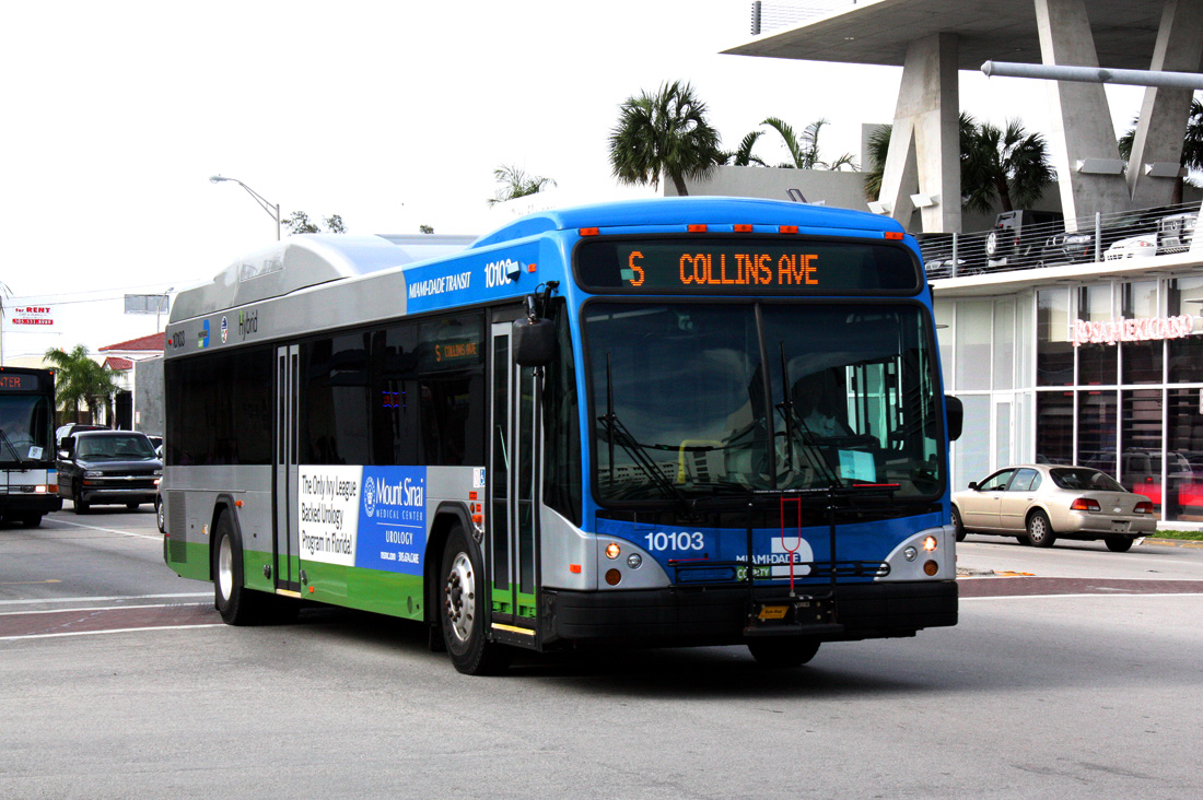 Miami, Gillig BRT HEV 40 (G30D102N4) # 10103