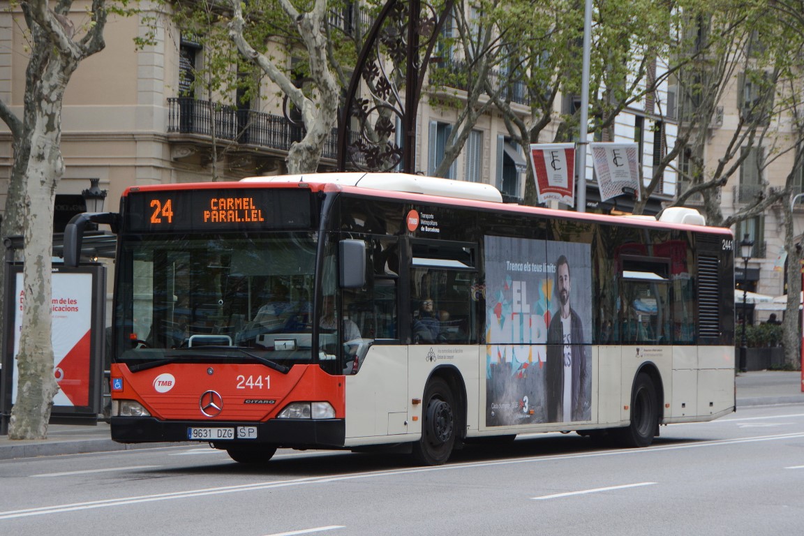 Barcelona, Mercedes-Benz O530 Citaro (Spain) # 2441