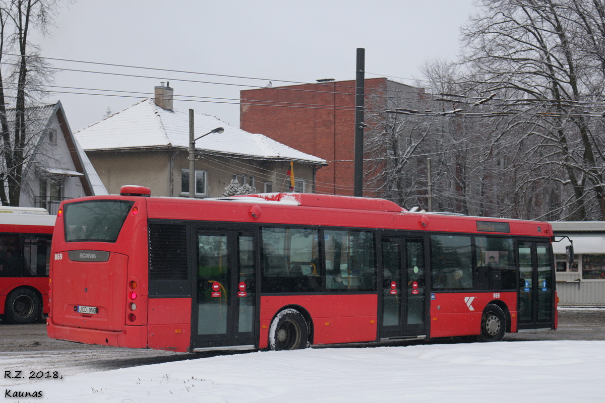 Kaunas, Scania OmniCity CN230UB 4x2EB č. 869