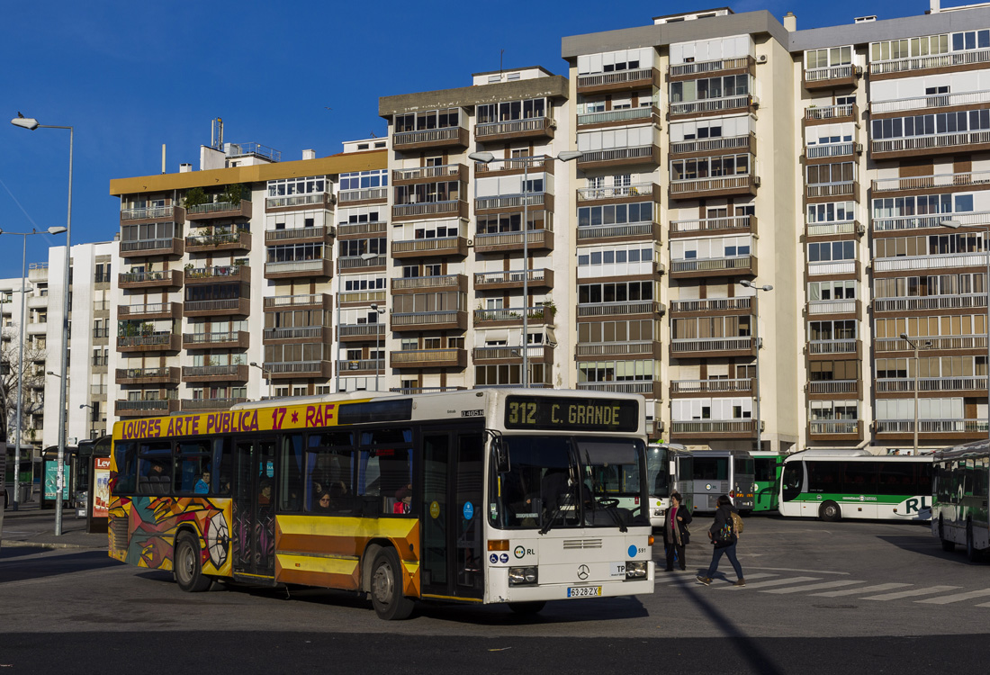 Lissabon, Mercedes-Benz O405N2 Nr. 591