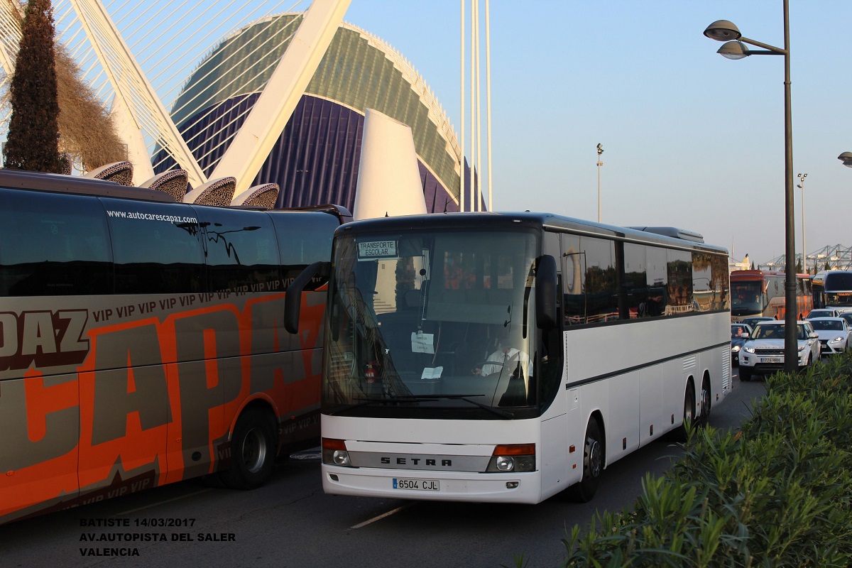 Valencia, Setra S317GT-HD # 6504 CJL