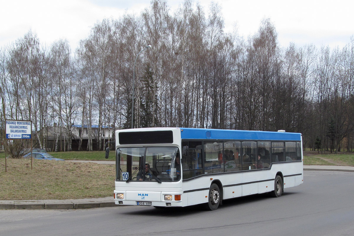 Panevėžys, MAN A10 NL262 # 2165