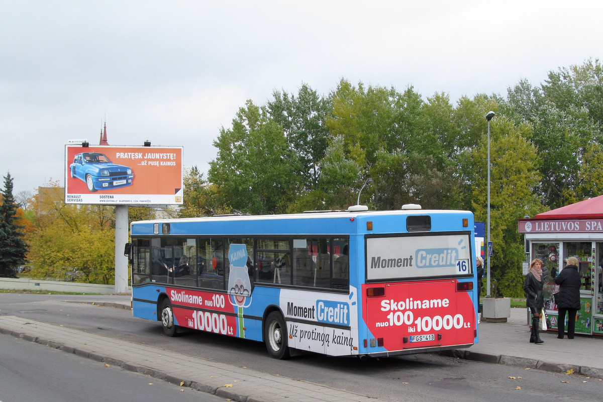 Panevėžys, MAN A10 NL222 # 2185