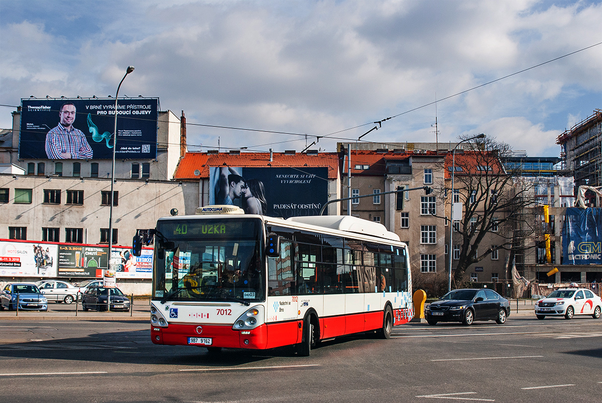 Brno, Irisbus Citelis 12M CNG # 7012