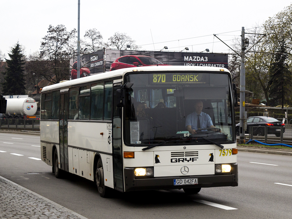 Gdańsk, Mercedes-Benz O408 # 7579