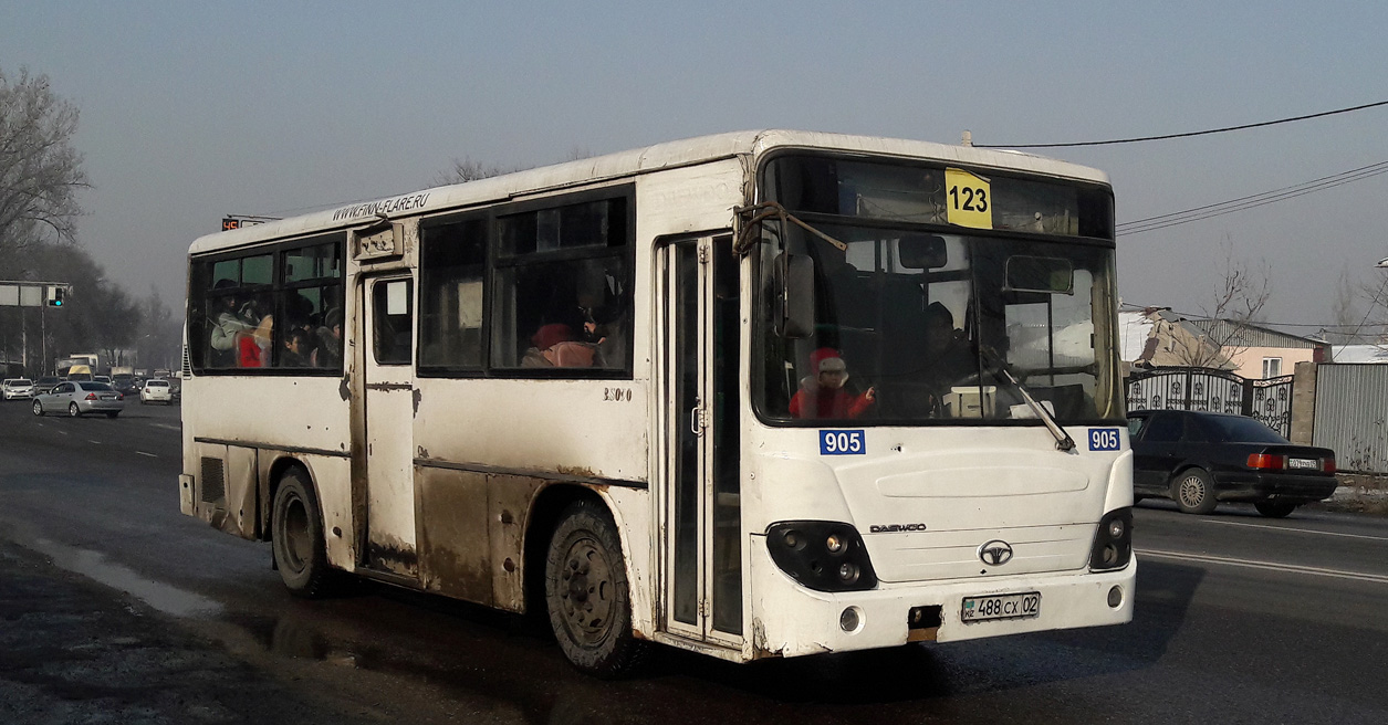 Almaty, Daewoo BS090 (СемАЗ) nr. 905