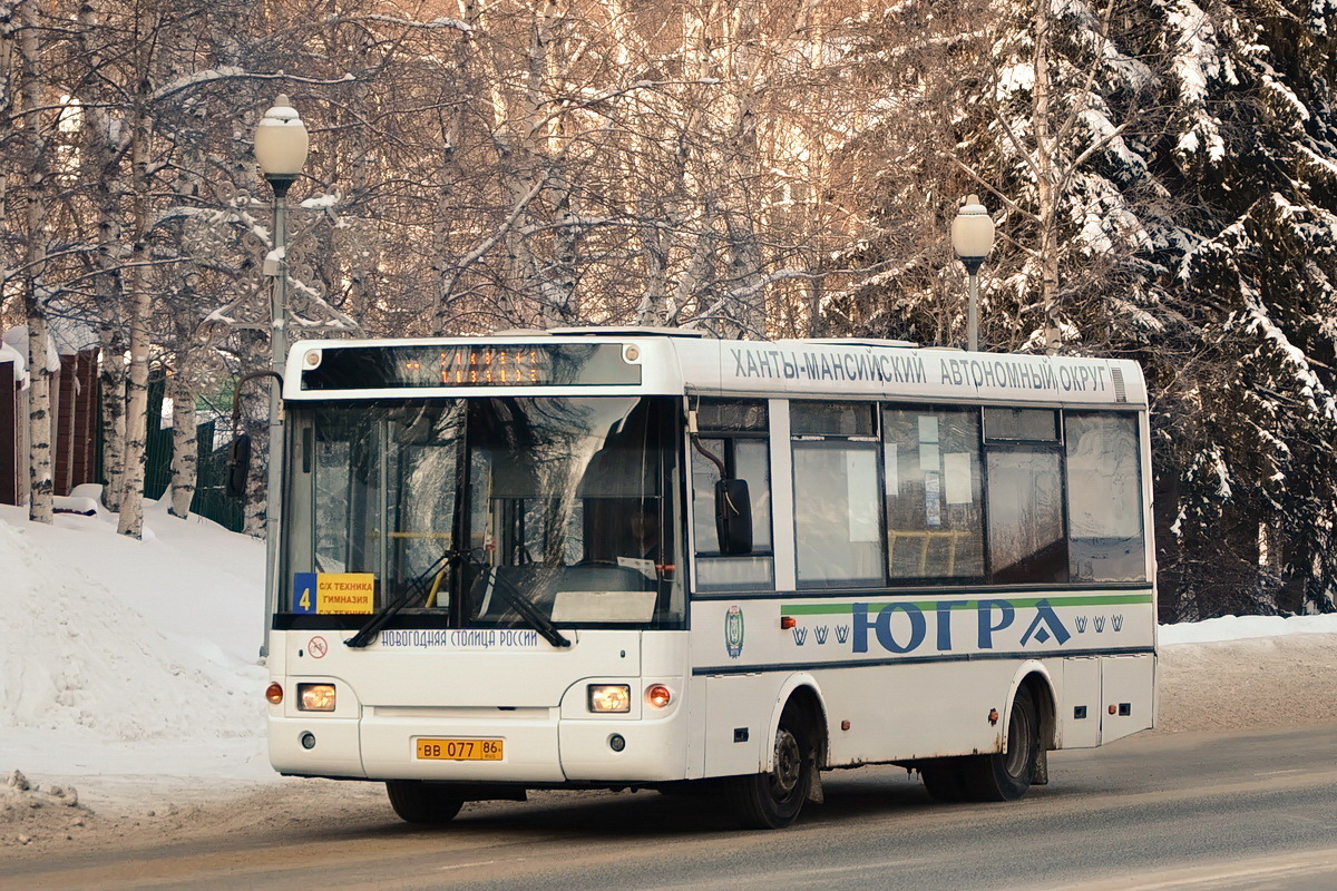 Khanty-Mansiysk, PAZ-3237-03 (32370C) Nr. ВВ 077 86