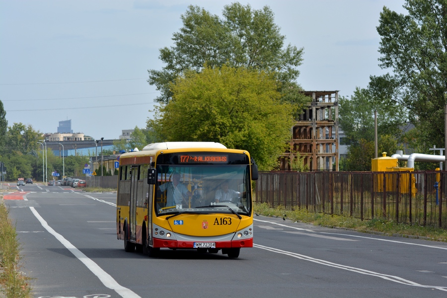 Warsaw, Jelcz M083C № A163