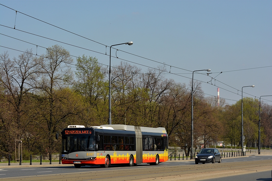 Warschau, Solaris Urbino III 18 Hybrid Nr. 8397