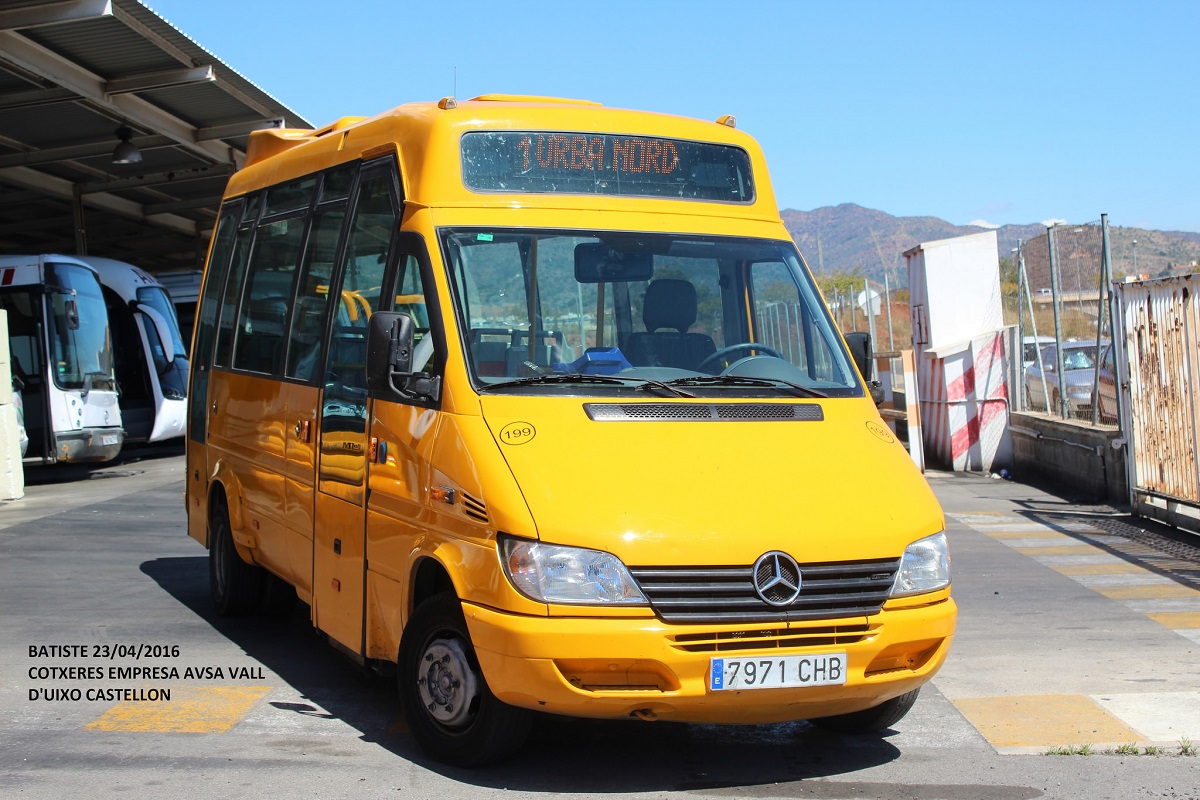 Castellón de la Plana, UNVI Cidade I (Mercedes 413 CDI) č. 199