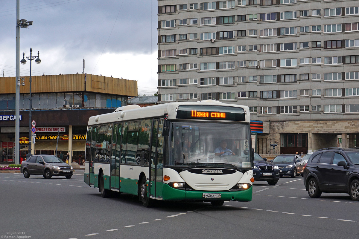 Saint Petersburg, Scania OmniLink CL94UB 4X2LB # 7123