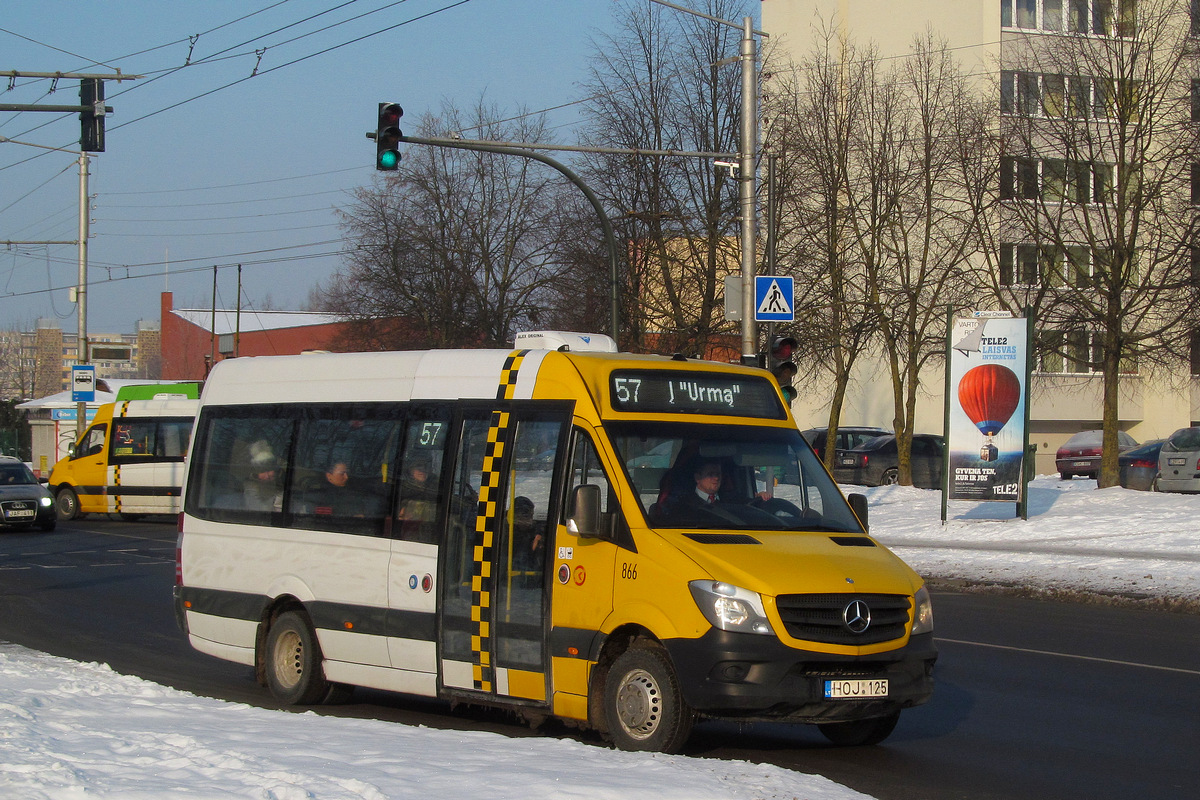 Kaunas, Altas Cityline (MB Sprinter 516CDI) No. 866