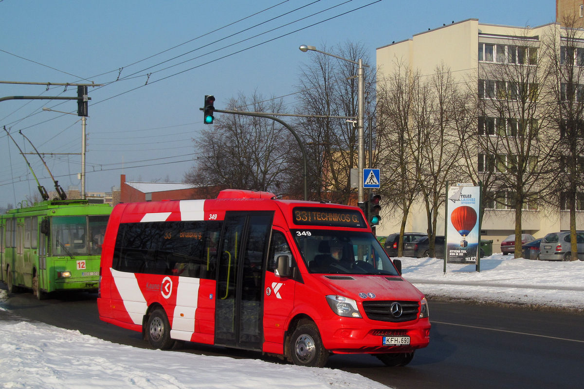 Kaunas, Altas Cityline (MB Sprinter 516CDI) nr. 349