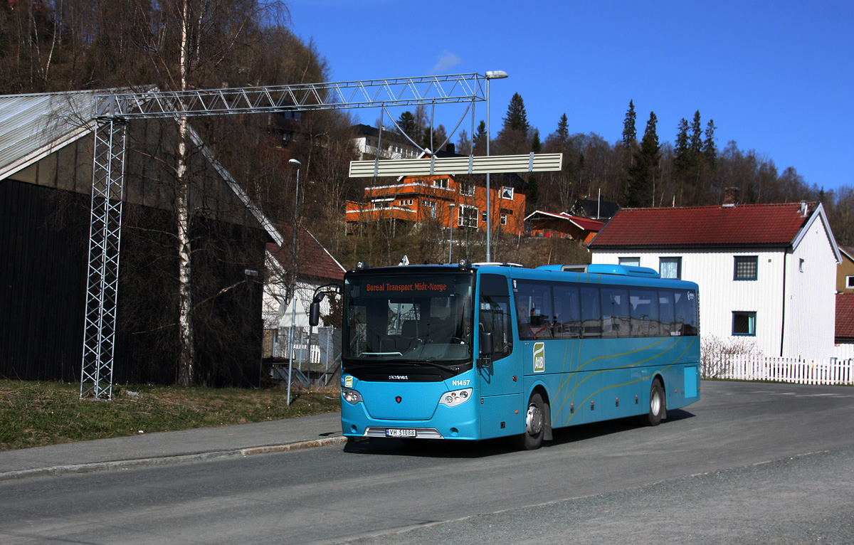 Trondheim, Scania OmniExpress 320 №: N1457