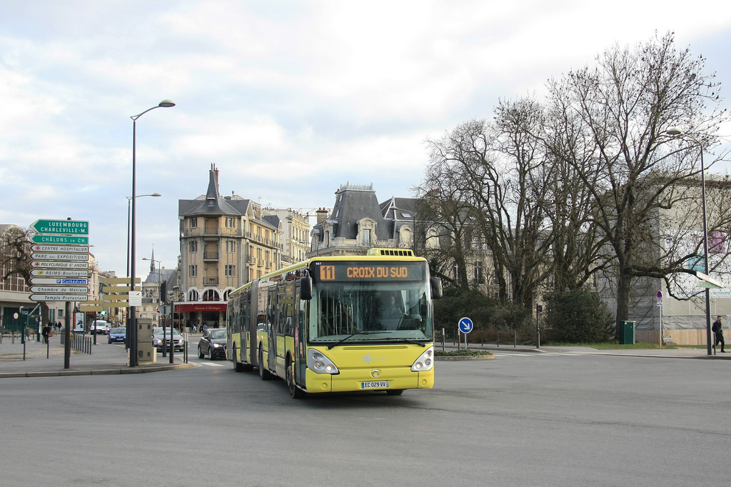 Châlons-en-Champagne, Irisbus Citelis 18M # 827