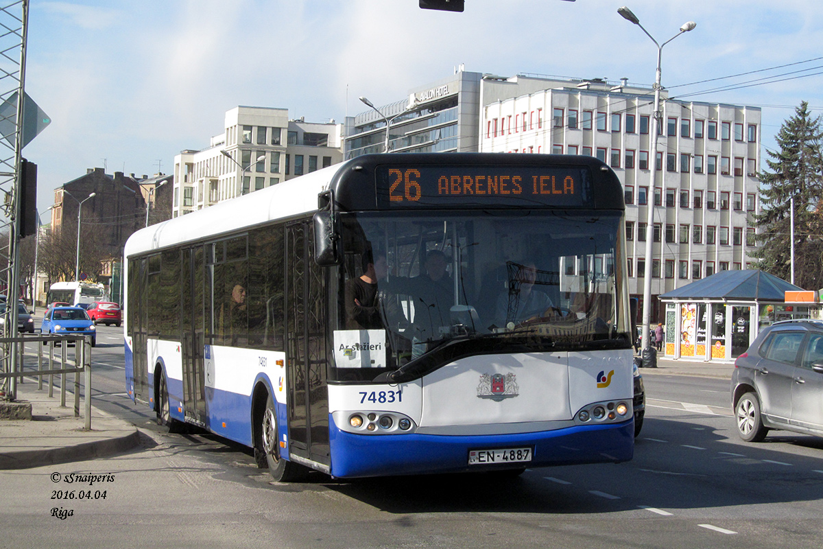Riga, Solaris Urbino II 12 No. 74831