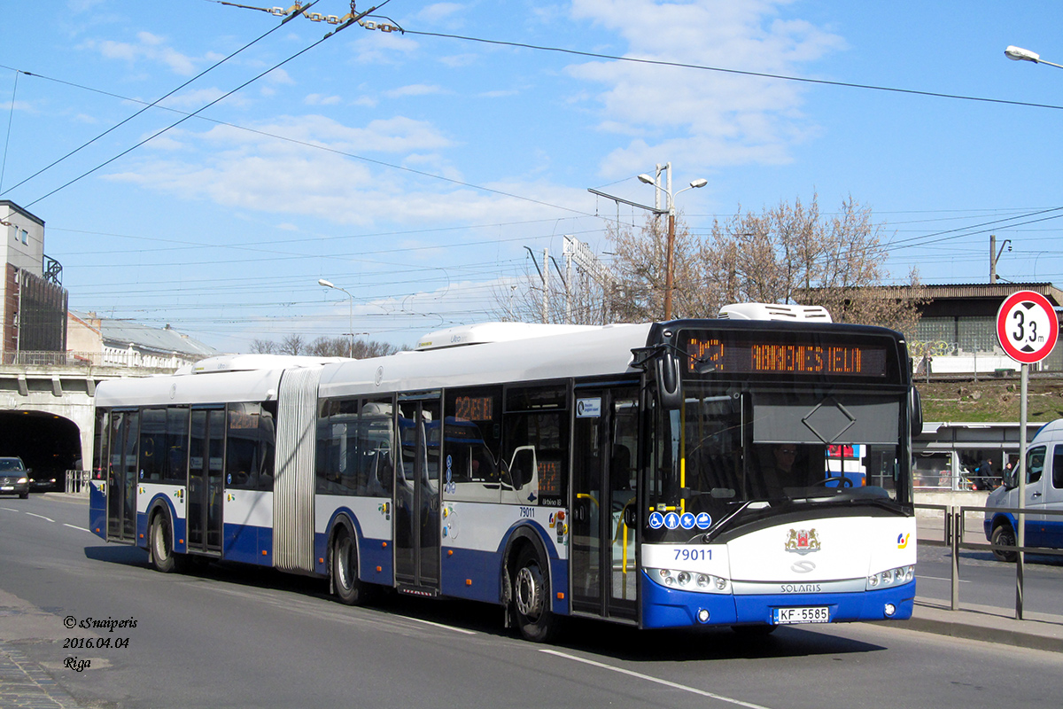 Riga, Solaris Urbino III 18 č. 79011