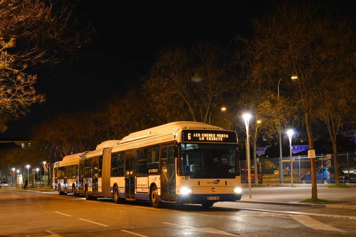 Nice, Irisbus Agora L GNV nr. 403