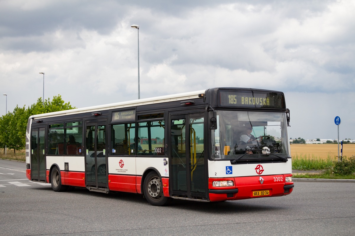Prague, Karosa Citybus 12M.2070 (Renault) č. 3302