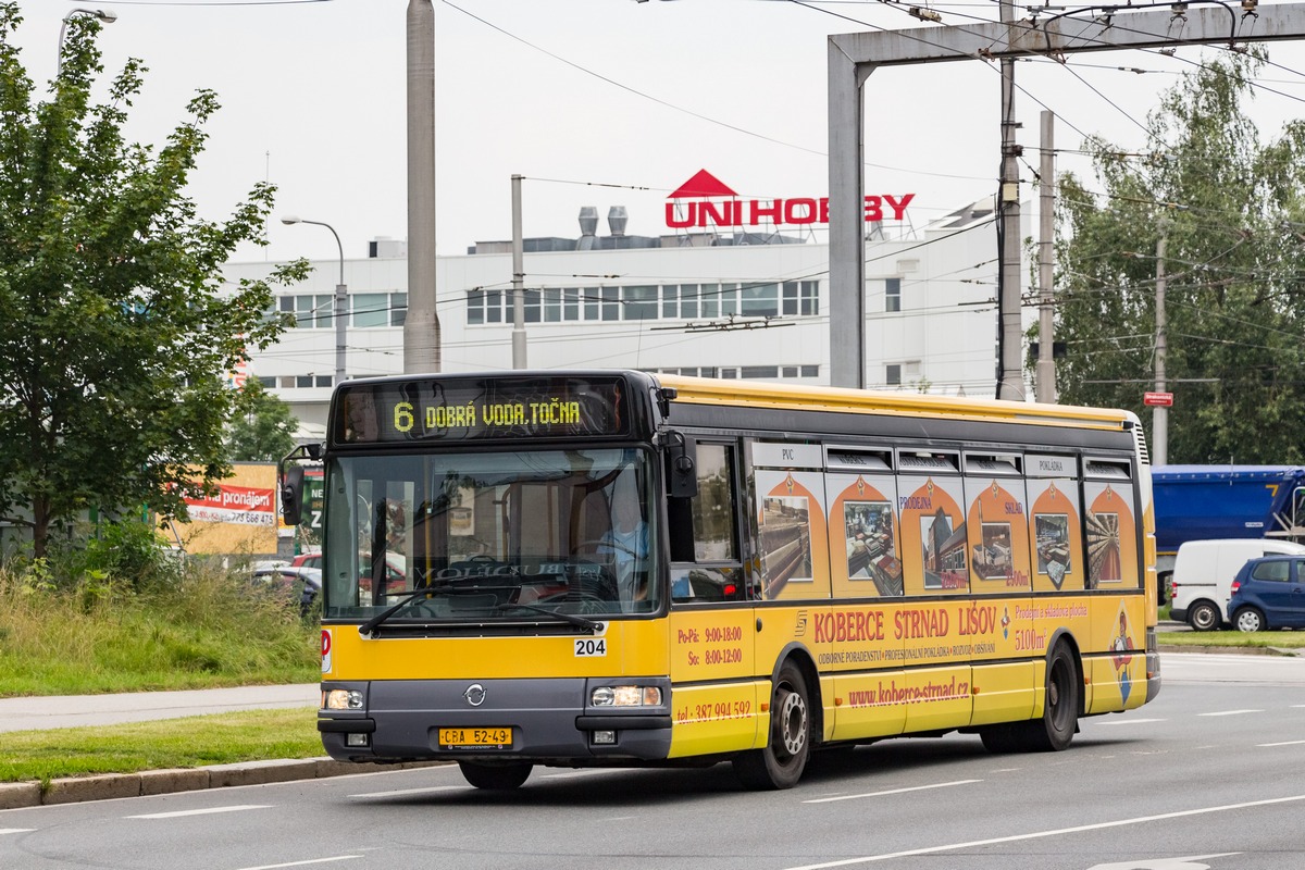 České Budějovice, Karosa Citybus 12M.2070 (Renault) # 204